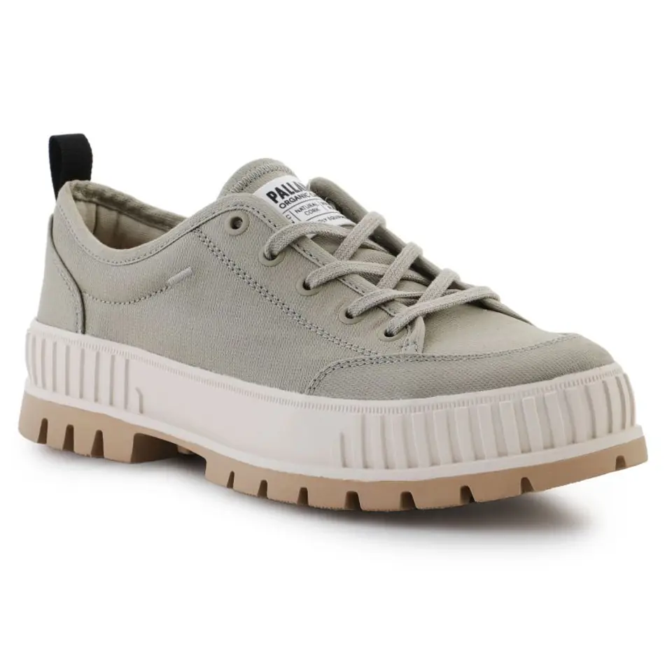 ⁨Buty Palladium Pallashock Lo Organic 2 78569 (kolor Zielony, rozmiar EU 39)⁩ w sklepie Wasserman.eu