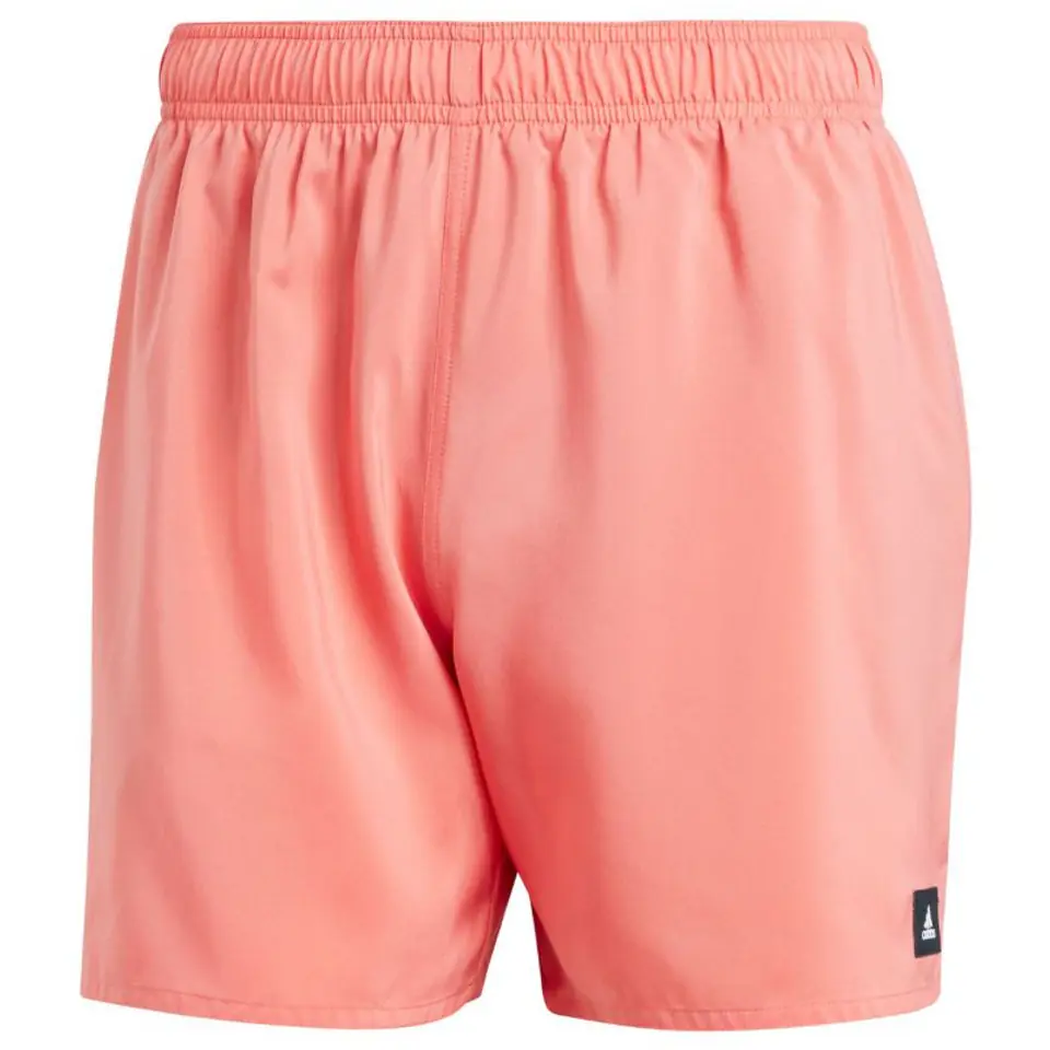 ⁨Szorty kąpielowe adidas Solid CLX Short-Length M (kolor Czerwony. Pomarańczowy, rozmiar XL)⁩ w sklepie Wasserman.eu