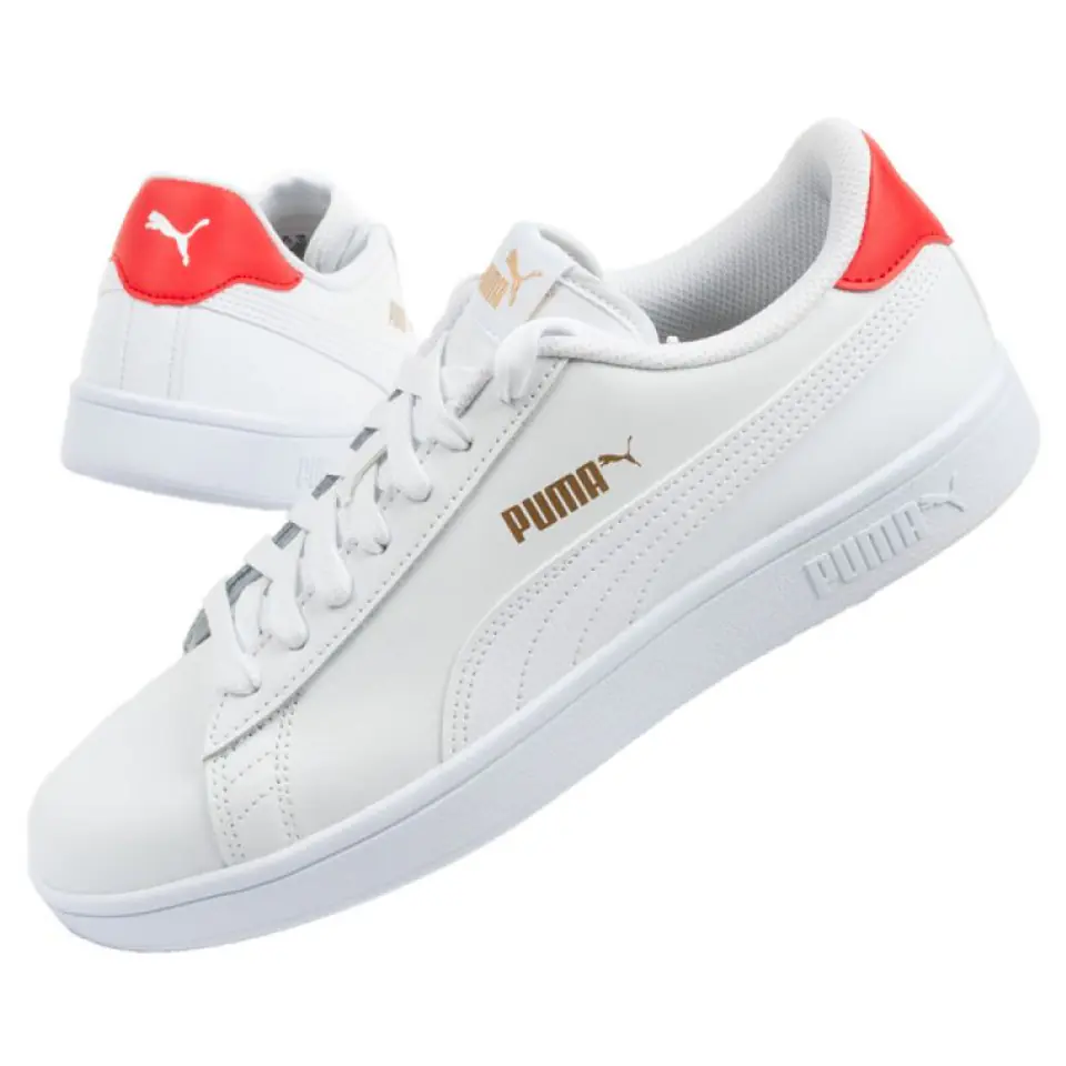 ⁨Buty Puma Smash M 365215 (kolor Biały)⁩ w sklepie Wasserman.eu