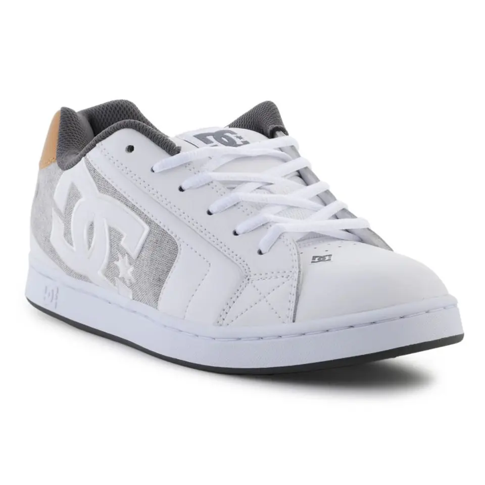 ⁨Buty DC Shoes Net M 302361 (kolor Biały, rozmiar EU 40.5)⁩ w sklepie Wasserman.eu