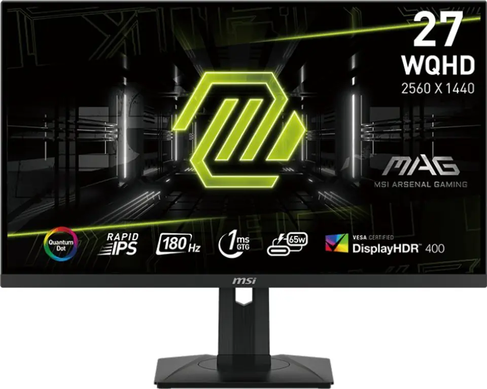 ⁨Monitor MSI MAG 274QRF QD E2 (27" /IPS /180Hz /2560 x 1440 /Czarny)⁩ w sklepie Wasserman.eu