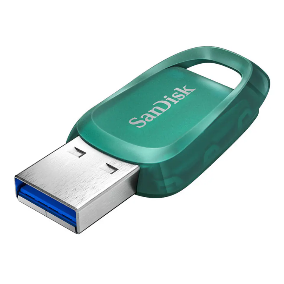 ⁨SanDisk Ultra Eco - Pendrive 128 GB USB 3.2 Gen 1 100 MB/s⁩ w sklepie Wasserman.eu