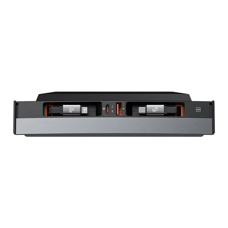 Hub Baseus T-Space z kablem USB-C do Lightning dla Tesla (czarny) w sklepie Wasserman.eu