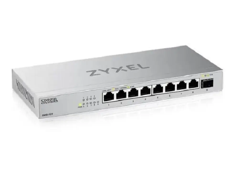 ⁨Zyxel XMG-108 Unmanaged 2.5G Ethernet (100/1000/2500) Silver⁩ at Wasserman.eu