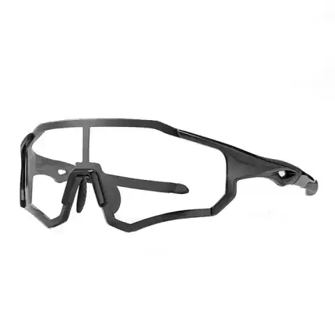 ⁨Okulary rowerowe Rockbros 10181 fotochromowe UV400 - czarne⁩ w sklepie Wasserman.eu