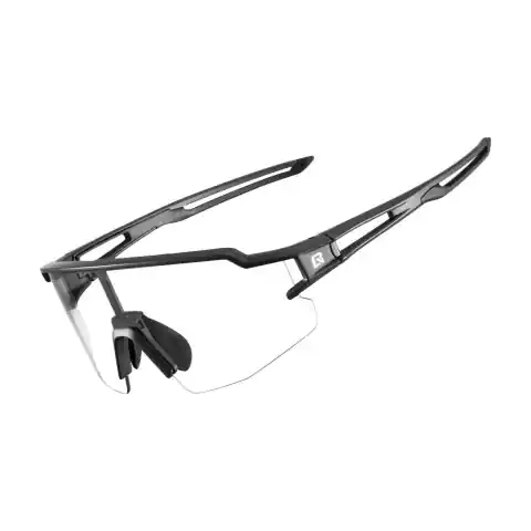 ⁨Okulary rowerowe Rockbros 10175 fotochromowe UV400 - czarne⁩ w sklepie Wasserman.eu