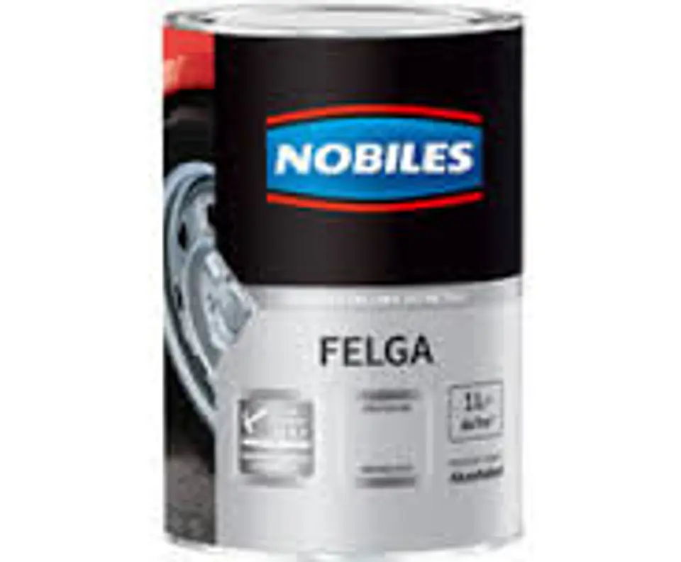 ⁨NOBILES EMALIA FTALOWA DO FELG SREBRZYSTA 0,5L⁩ w sklepie Wasserman.eu