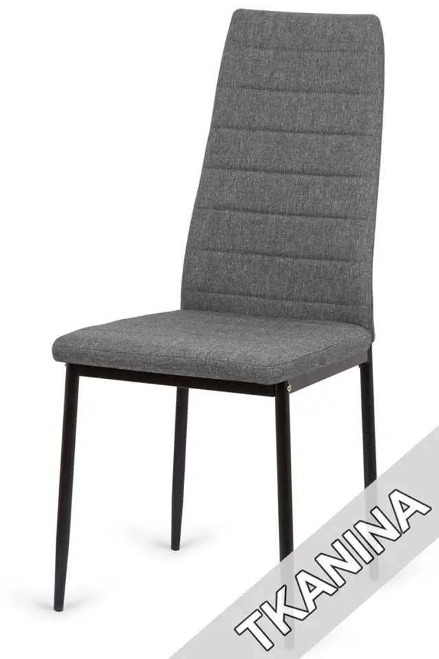 Krzesło tapicerowane VALVA LINE FABRIC GREY w sklepie Wasserman.eu