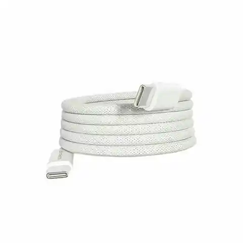 ⁨4smarts Kabel USB-C 100W 5A 1.5m magnetycznie zwijany biały/white 541012⁩ w sklepie Wasserman.eu