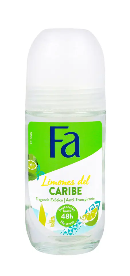 ⁨FA Limones Del Caribe Antyperspirant damski roll-on 50 ml⁩ w sklepie Wasserman.eu