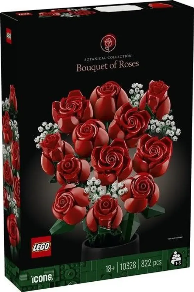 ⁨LEGO ICONS 10328 BOUQUET OF ROSES FLOWERS⁩ at Wasserman.eu