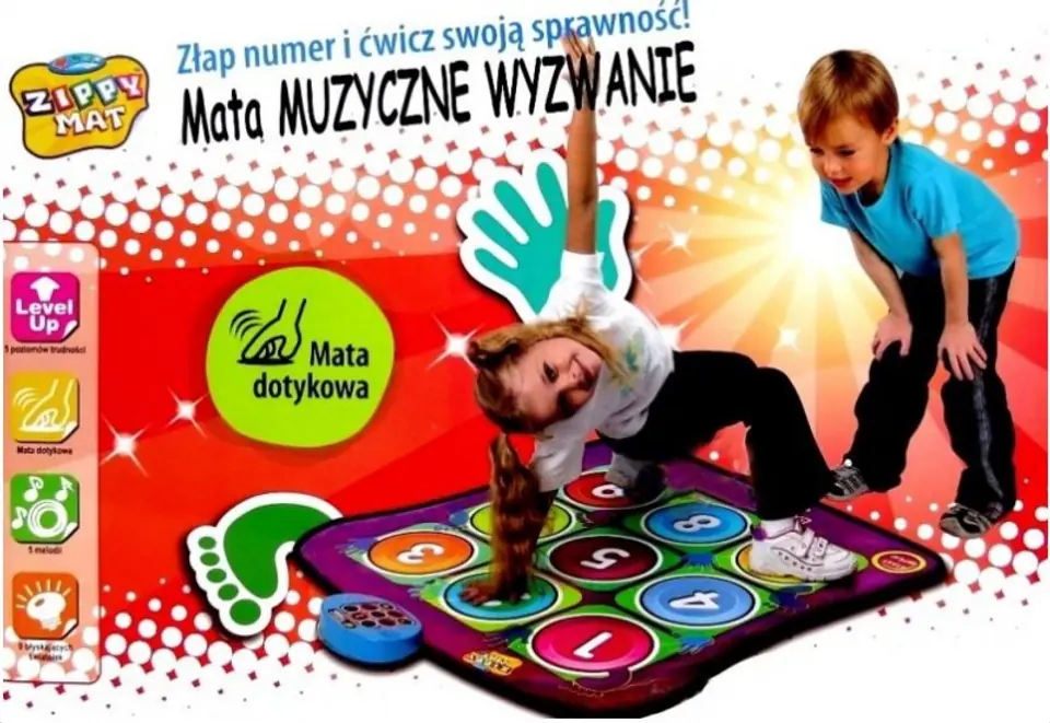 ⁨DOTYKOWA MATA MUZYCZNA WYZWANIE TWISTER⁩ w sklepie Wasserman.eu