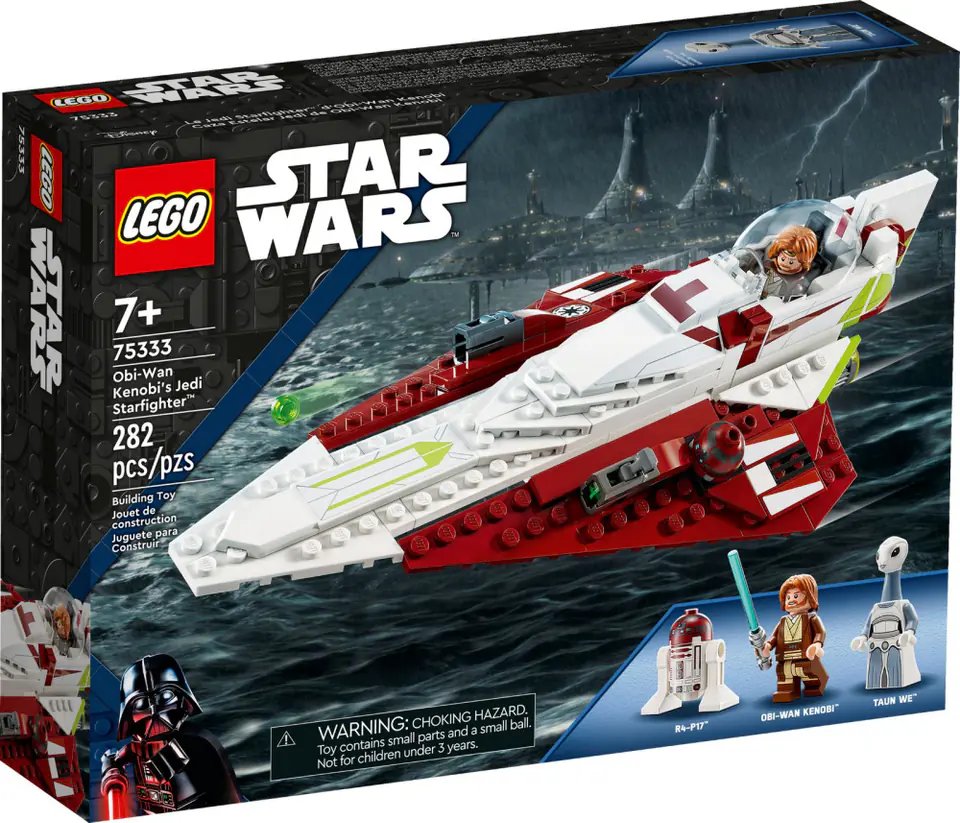 ⁨LEGO 75333 Star Wars - Myśliwiec Jedi Obi-Wana Kenobiego⁩ w sklepie Wasserman.eu