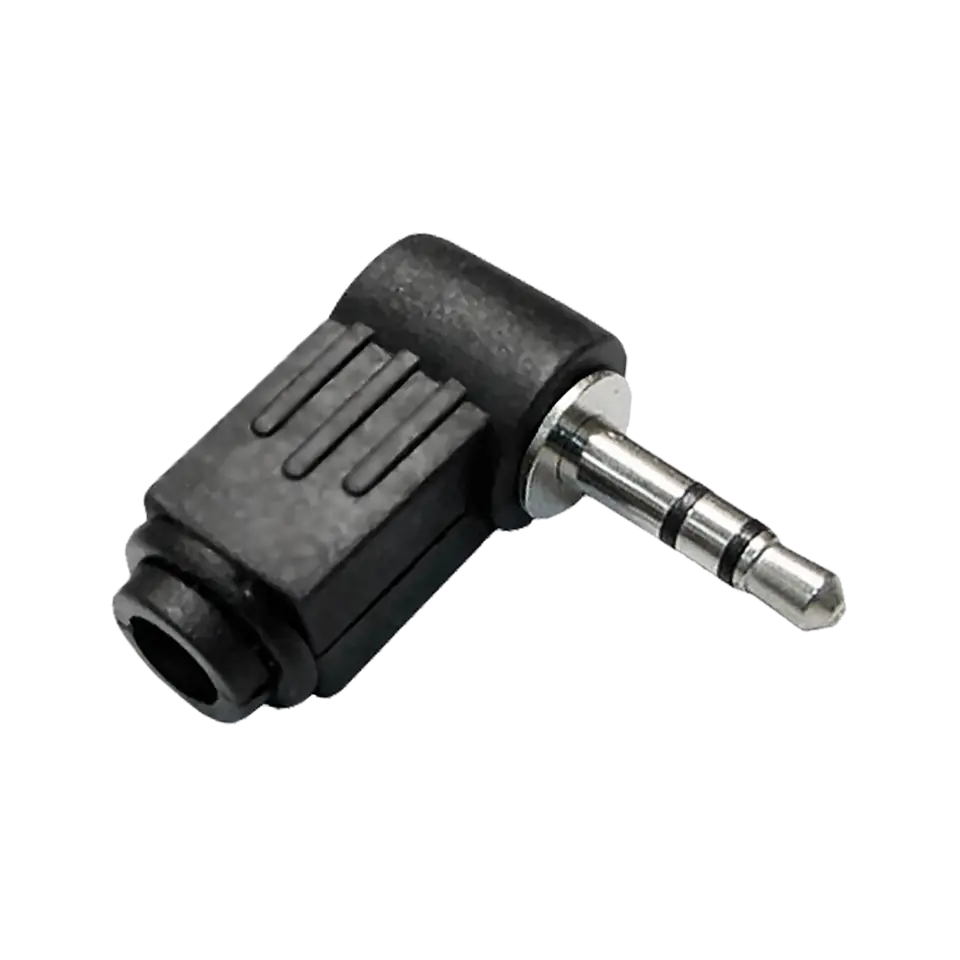 ⁨Jack plug 3.5 st.angle plastic Cabletech⁩ at Wasserman.eu