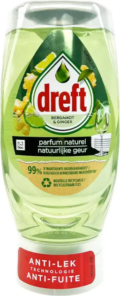 ⁨Dreft  Bergamot & Ginger Płyn do Naczyń 370 ml⁩ w sklepie Wasserman.eu