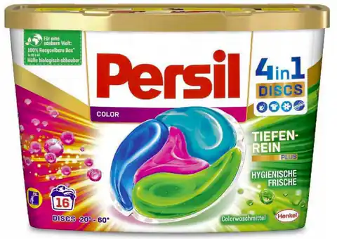 ⁨Persil Discs Color 4 w 1 Kapsułki do Prania 16 szt.DE⁩ w sklepie Wasserman.eu