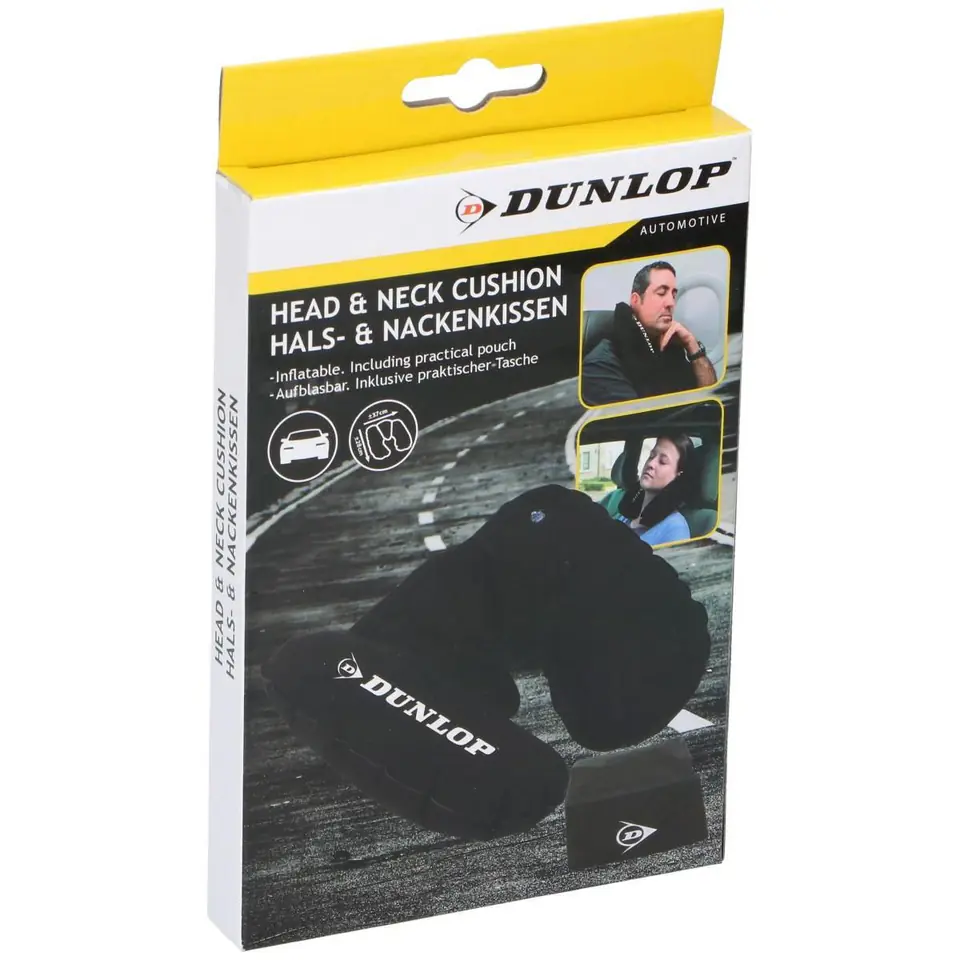 ⁨Dunlop - Inflatable Travel Cushion⁩ at Wasserman.eu