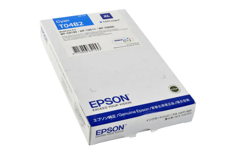 ⁨Oryginalny Tusz Cyan Epson T04B2 (C13T04B240)⁩ w sklepie Wasserman.eu