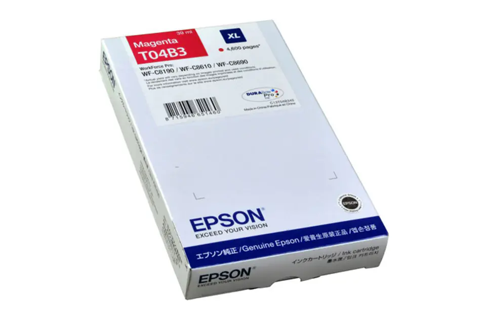 ⁨Epson oryginalny ink / tusz C13T04B34N, XL, magenta⁩ w sklepie Wasserman.eu