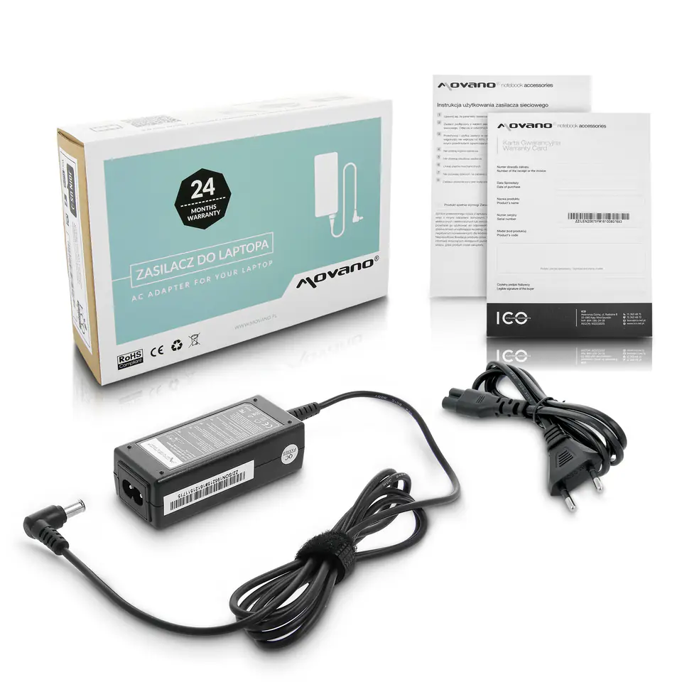 Zasilacz Movano 19.5v 2.15a (6.5x4.4 pin) 42W do Sony w sklepie Wasserman.eu
