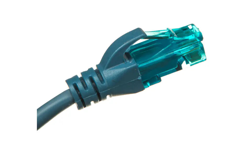 ⁨Patch cord U/UTP kat.5e PVC 2m blue⁩ at Wasserman.eu