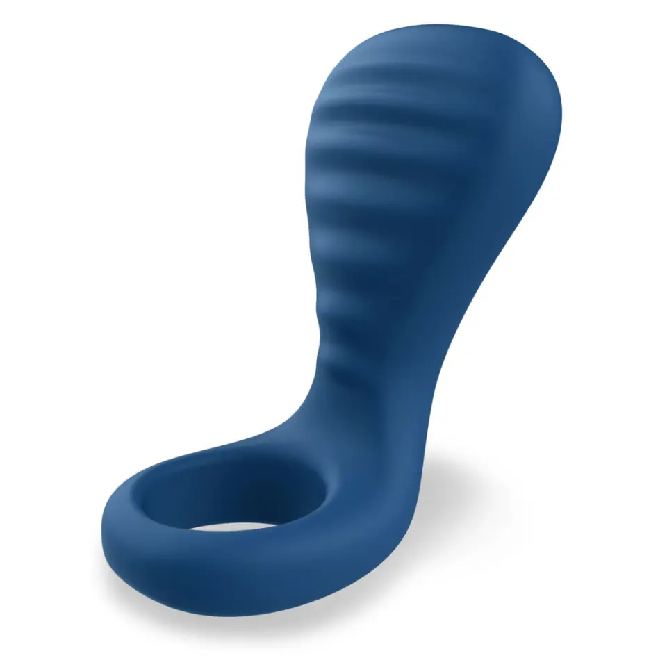 ⁨OhMiBod blueMotion Nex 3 - Pierścień wibrujący Bluetooth kobaltowy⁩ w sklepie Wasserman.eu
