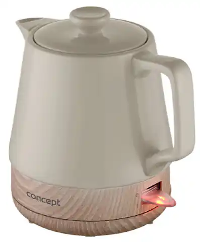 ⁨Ceramic electric kettle 1 L Concept RK 0061⁩ at Wasserman.eu