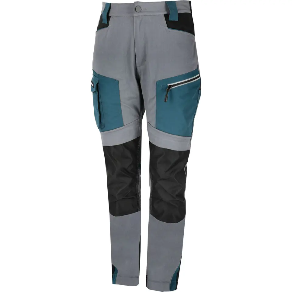 ⁨LADIES' PANTS  GREY-BLACK-TURQUOISE, "L", CE, LAHTI⁩ at Wasserman.eu