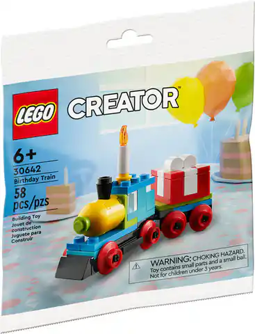 ⁨LEGO 30642 Creator - Pociąg urodzinowy⁩ w sklepie Wasserman.eu
