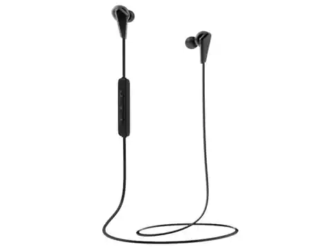 ⁨Lenovo HE01 wireless headphones, Bluetooth, in-ear, black⁩ at Wasserman.eu