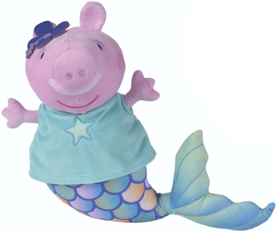 SIMBA Świnka Peppa Maskotka Syrenka 30 cm w sklepie Wasserman.eu