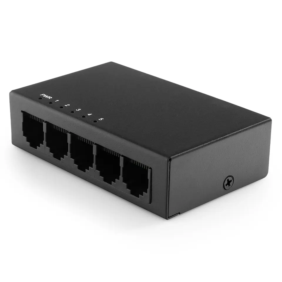 ⁨SWITCH 5-portowy SP-SG105 Gigabit⁩ w sklepie Wasserman.eu