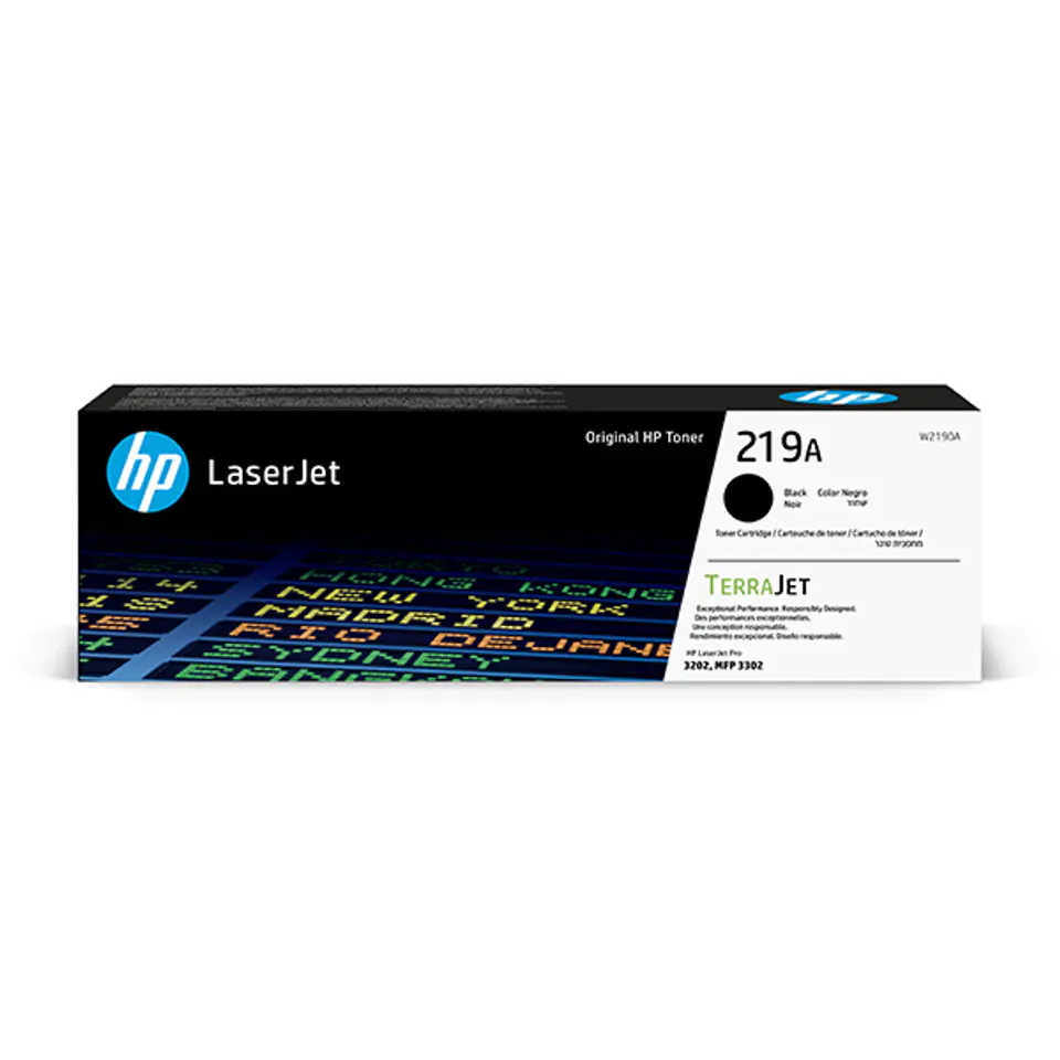 ⁨HP TerraJet oryginalny toner W2190A, HP 219A, black, 1300s⁩ w sklepie Wasserman.eu