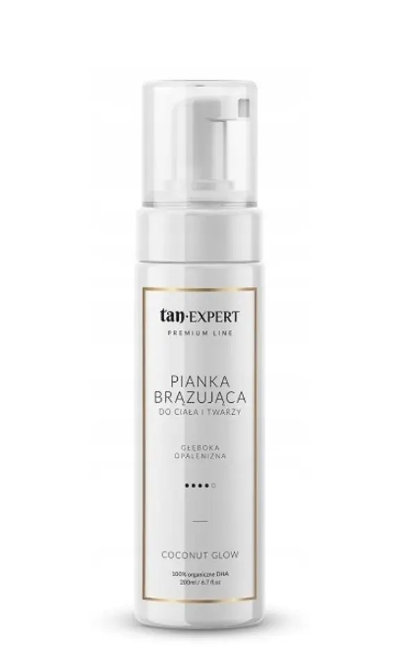 ⁨TANEXPERT Coconut Glow Pianka samoopalająca 200 ml⁩ w sklepie Wasserman.eu