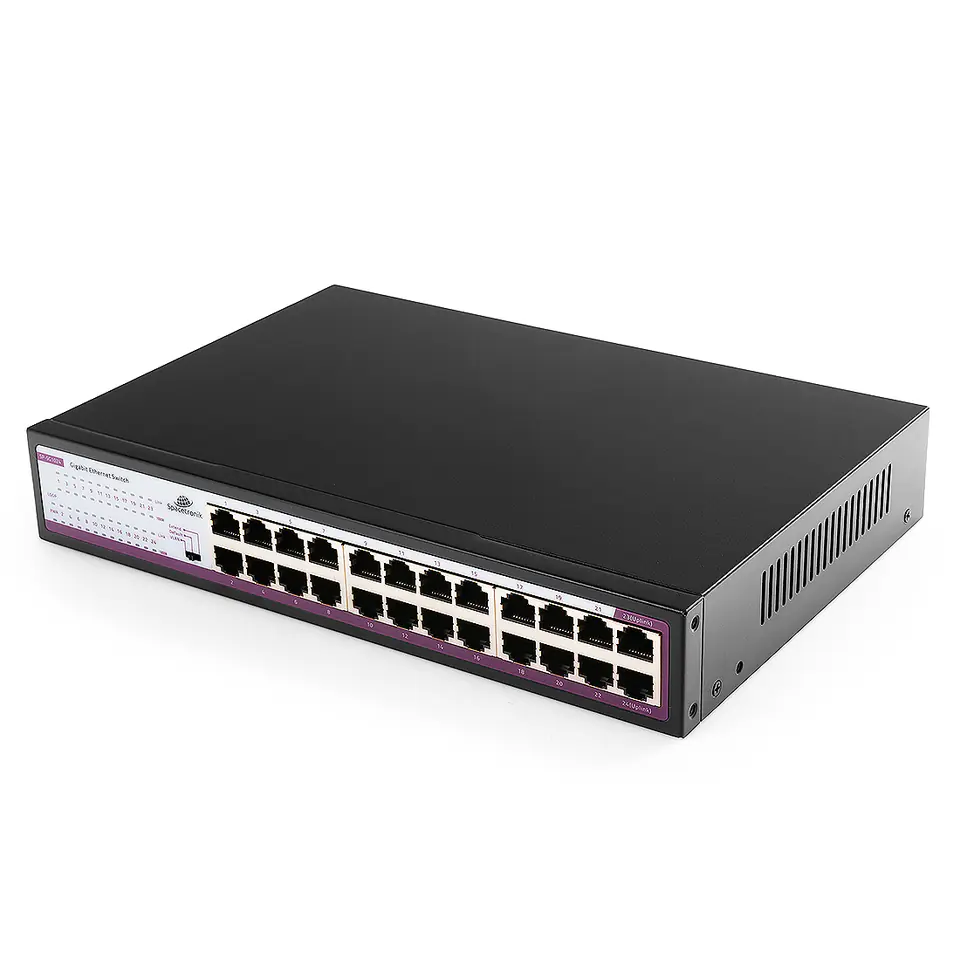 ⁨SWITCH 24-portowy SP-SG1024 Gigabit⁩ w sklepie Wasserman.eu