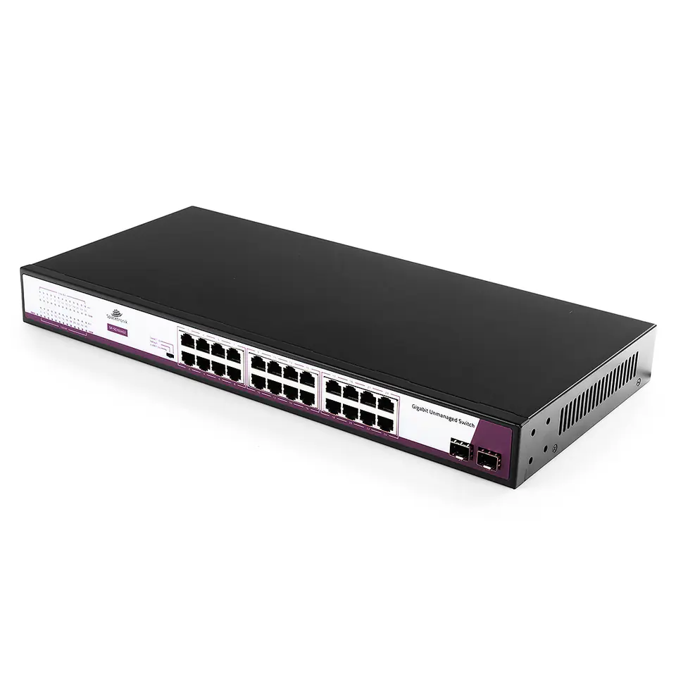 SWITCH 24x port + 2x port SFP 1Gbps SP-SG1024S2 w sklepie Wasserman.eu