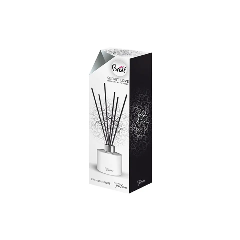 ⁨Brait Home Parfum Decorative Fragrance Oil + Sticks Secret Love 100ml⁩ at Wasserman.eu