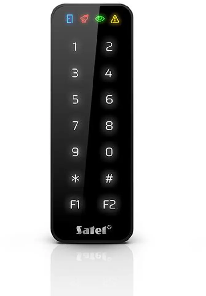 ⁨SATEL Keyboard with proximity card reader SO-MF5-B black⁩ at Wasserman.eu