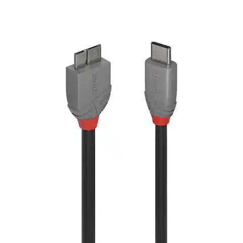 ⁨Lindy 2m USB 3.2 Type C to Micro-B⁩ w sklepie Wasserman.eu