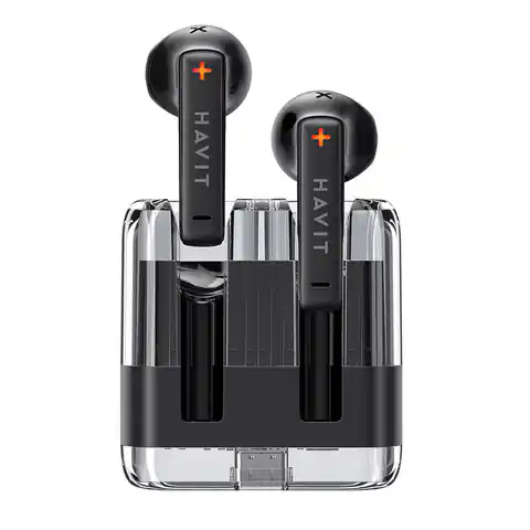 ⁨Bezprzewodowe słuchawki bluetooth Havit TW981 (czarne)⁩ w sklepie Wasserman.eu