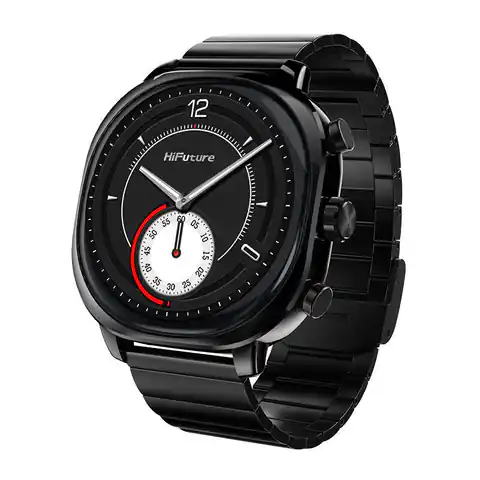 ⁨Smartwatch HiFuture AIX (Czarny)⁩ w sklepie Wasserman.eu