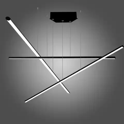 ⁨Lampa wisząca LINEA No.3PB 100cm 3k czarna Altavola Design (Barwa światła delikatnie ciepła, Kolor Czarny, Możliwość ściemniania nie)⁩ w sklepie Wasserman.eu