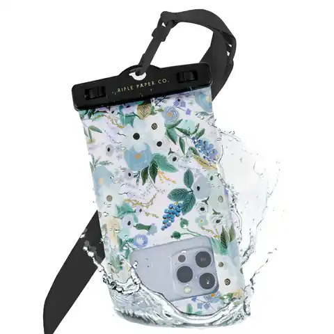 ⁨Rifle Paper Waterproof Floating Pouch - Etui wodoodporne do smartfonów do 6.7" (Garden Party Blue)⁩ w sklepie Wasserman.eu