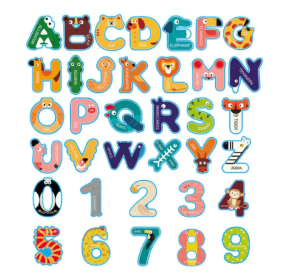 Bath toy letters foam numbers at Wasserman.eu
