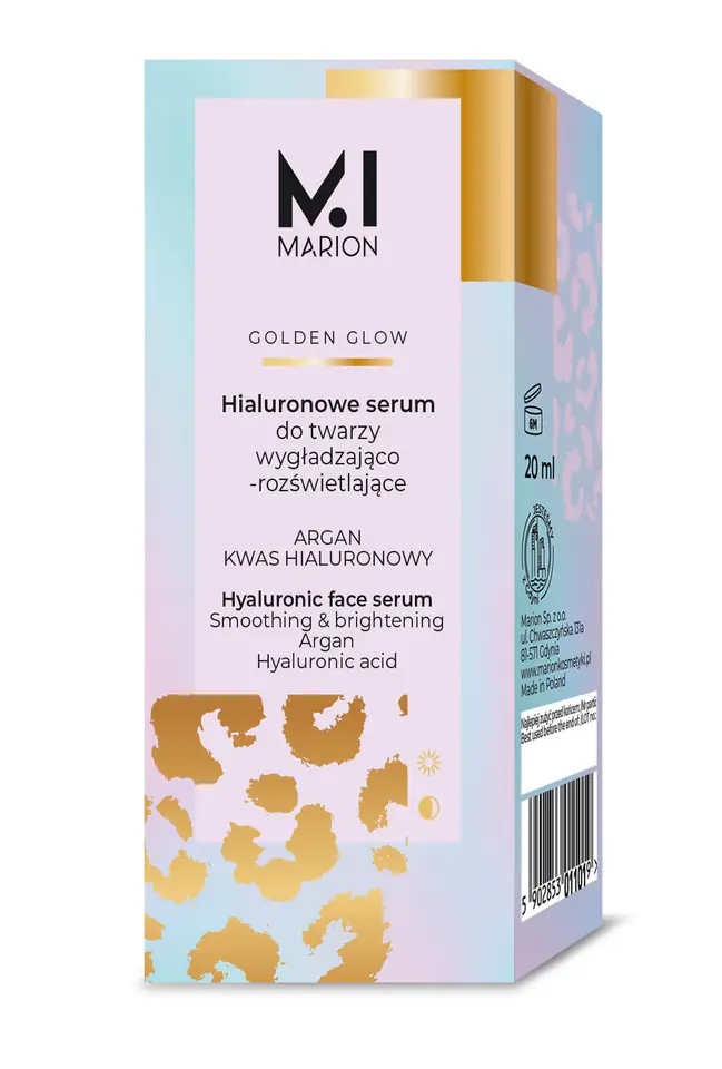 ⁨MARION GOLDEN GLOW Hialuronowe serum do twarzy⁩ w sklepie Wasserman.eu