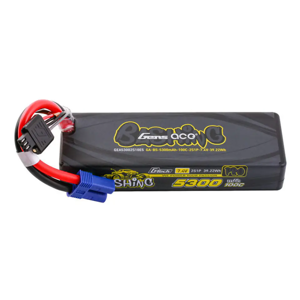 ⁨Gens ace G-Tech 5300mAh 7.4V 100C 2S1P Lipo z EC5⁩ w sklepie Wasserman.eu