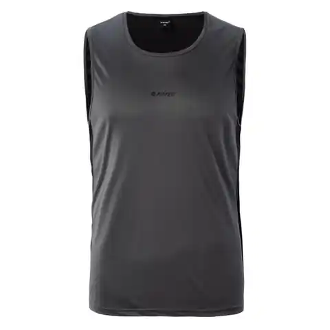⁨Koszulka Hi-Tec Arien M (kolor Czarny. Szary/Srebrny, rozmiar L)⁩ w sklepie Wasserman.eu