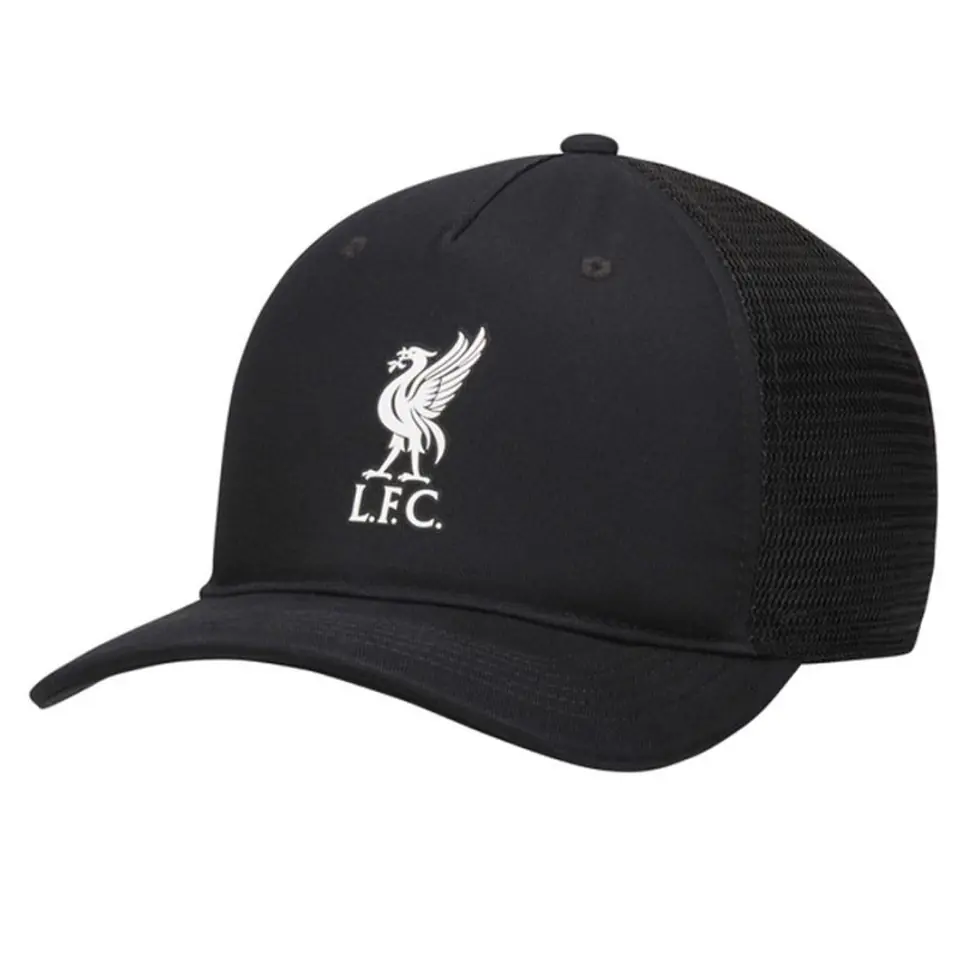 ⁨Czapka z daszkiem Nike Liverpool FC Rise FN4877 (kolor Czarny)⁩ w sklepie Wasserman.eu