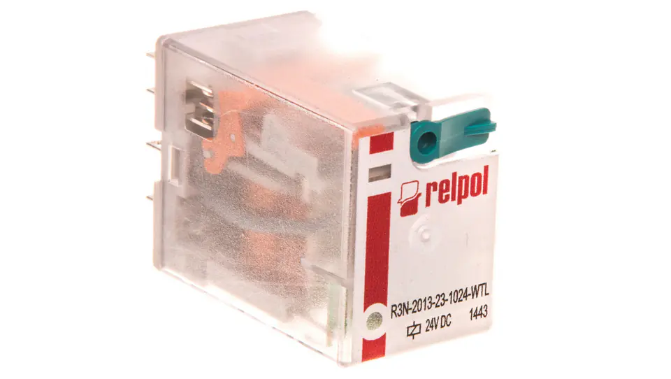 ⁨Industrial Relay 3P 24V DC AgNi R3N-2013-23-1024-WTL⁩ at Wasserman.eu