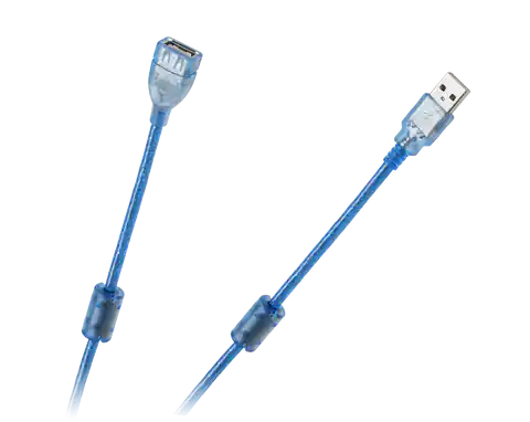 ⁨Kabel USB 2.0  Az -Am przedłużacz 5m ekran+filtr⁩ w sklepie Wasserman.eu
